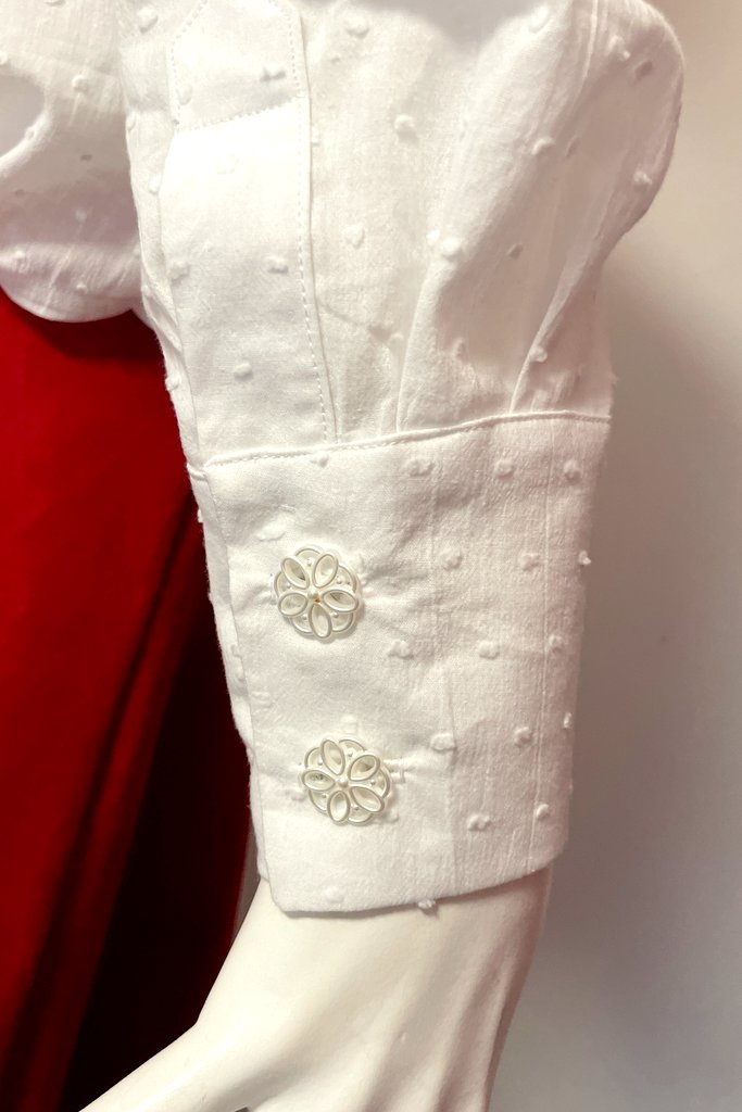 Snödroppe, vit blus - Bild 5