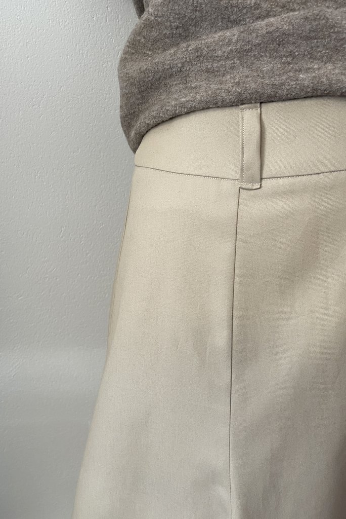 Virvelvind, beige lång kjol - Bild 3